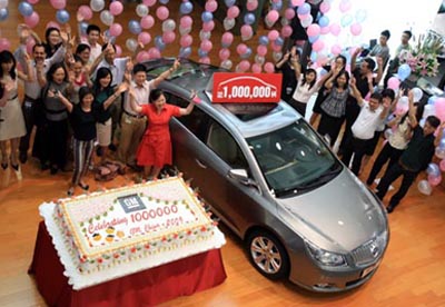 GM has sold 1 mln vehicles in China this year